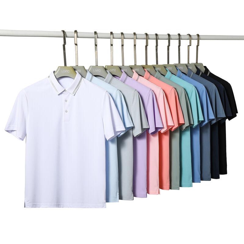 Polo pour hommes à manches courtes, coloré, de haute qualité, personnalisé, tendance, pour le printemps et l'été, grandes tailles