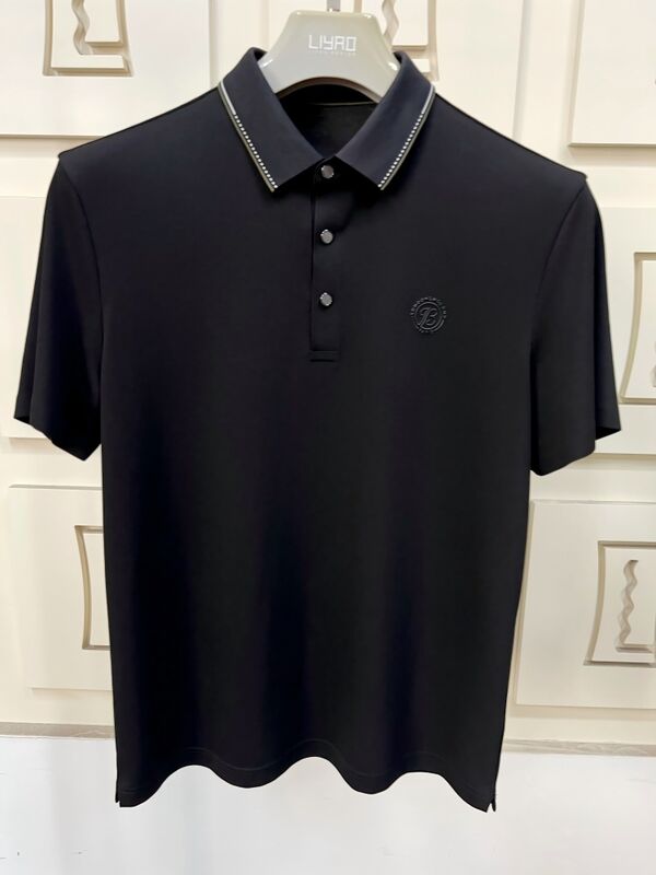 Polo pour hommes à manches courtes, coloré, de haute qualité, personnalisé, tendance, pour le printemps et l'été, grandes tailles