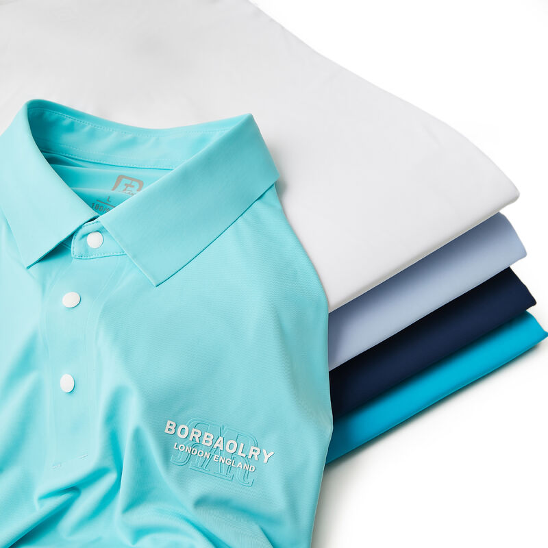 T-shirt de haute qualité 100% coton T-shirt de polo pour homme 95% coton T-shirt anti-rides et anti-rétrécissement