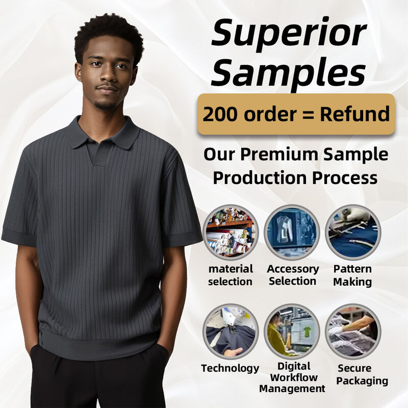 T-shirt à manches courtes pour hommes à la coutume