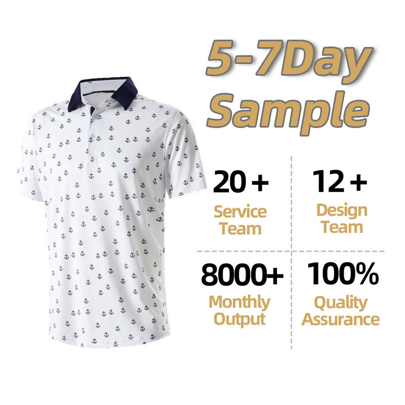 T-shirts pour hommes et femmes personnalisés et imprimés Polo de golf pour affaires