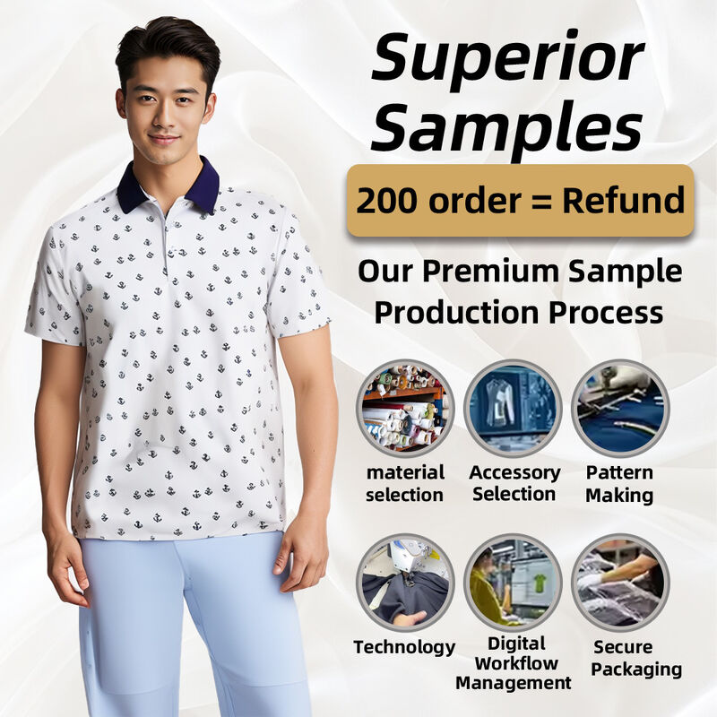 T-shirts pour hommes et femmes personnalisés et imprimés Polo de golf pour affaires