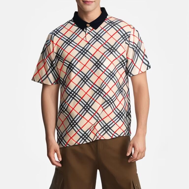 Vêtements Hommes T-shirt pour hommes coton T-shirt à manches courtes Polo d'été pour hommes