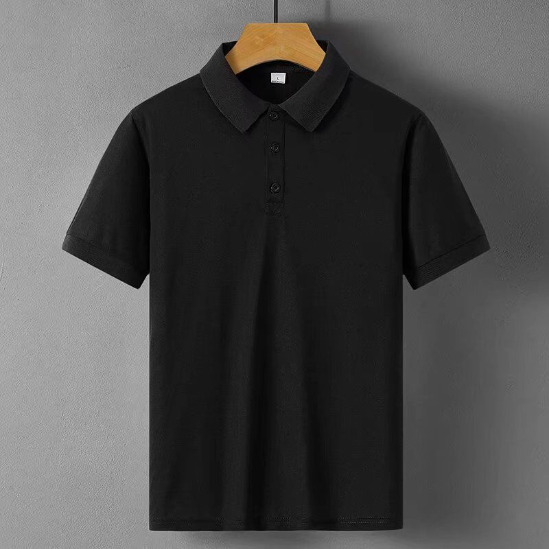 Vêtements de travail à manches courtes en lapel chemise de polo personnalisée chemise d'usine culture de l'habillement publicité chemise T-shirt