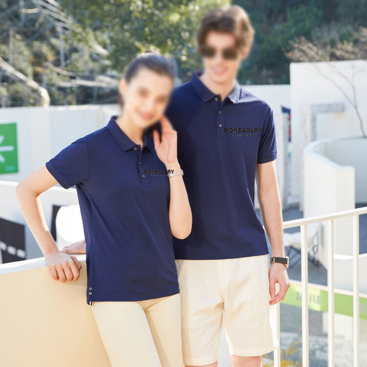 Polo personnalisé en coton pour homme, uniforme de bureau, design vierge, polo en coton nid d'abeille