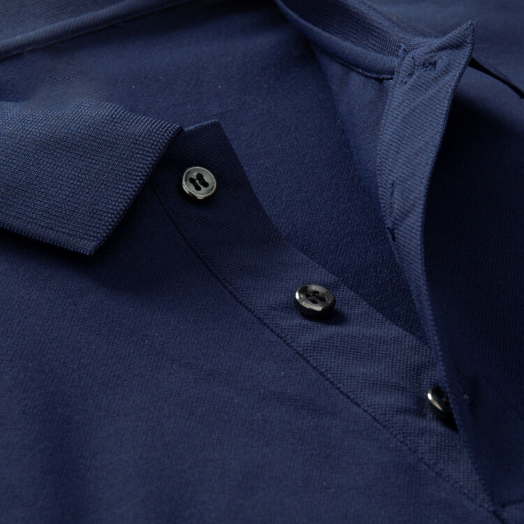 Polo personnalisé en coton pour homme, uniforme de bureau, design vierge, polo en coton nid d'abeille